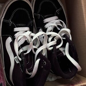 Vans Black and White Classic Sneakers